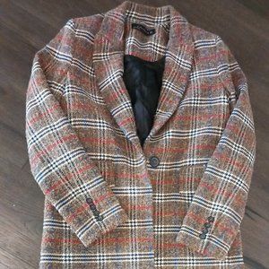 Zara woman's 3/4 length coat